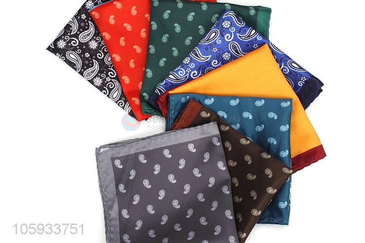 Fashion Printing Pocket Squares Best Men Handkerchief