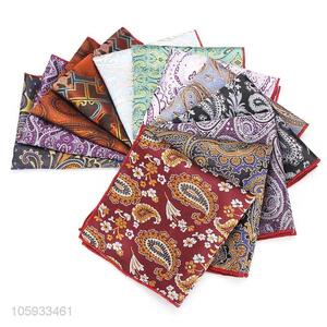 Custom Printing Tie Set Pocket Square Men Handkerchief