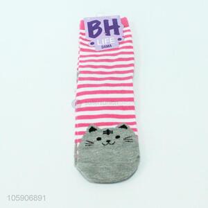 Chinese Factory Cartoon Sock for Girl