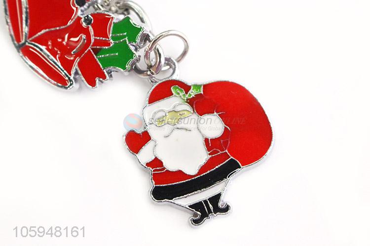 Advertising and Promotional Santa Claus Pendant Keychain