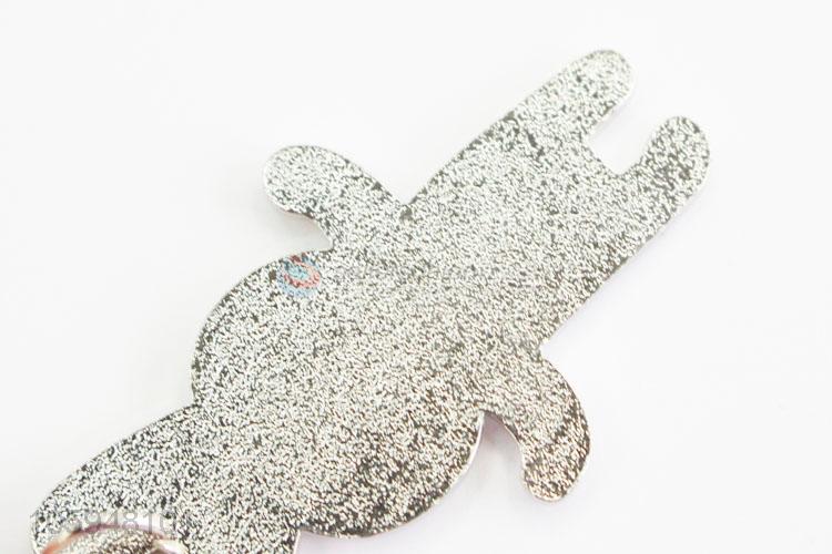 Factory Promotional Cartoon Rabbit Alloy Keychain