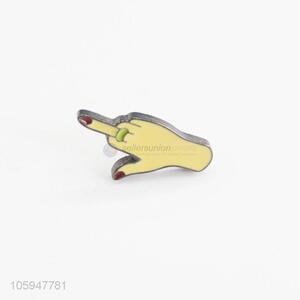 Factory Price Alloy Hand Gesture Brooches