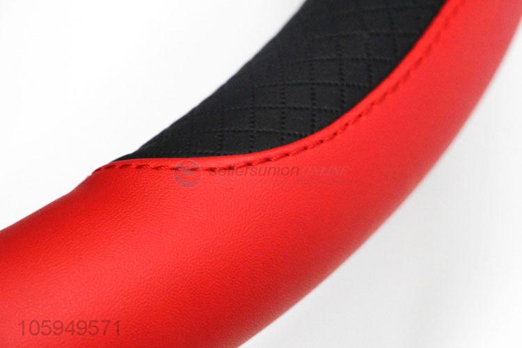 Factory Export Universal PU Leather Car Steering Wheel Cover