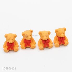 Wholesale unique design 3d eraser in bear shape