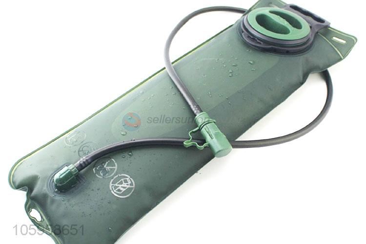 Best sale outdoor hiking wide open water bladder drinking hydration pouch green