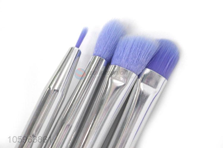 New personalized 9pcs cosmetic plastic handle makeup brush set