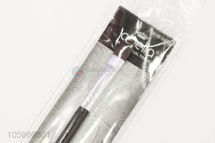 High quality small plastic angled eyebrow brush makeup brushes for eyes