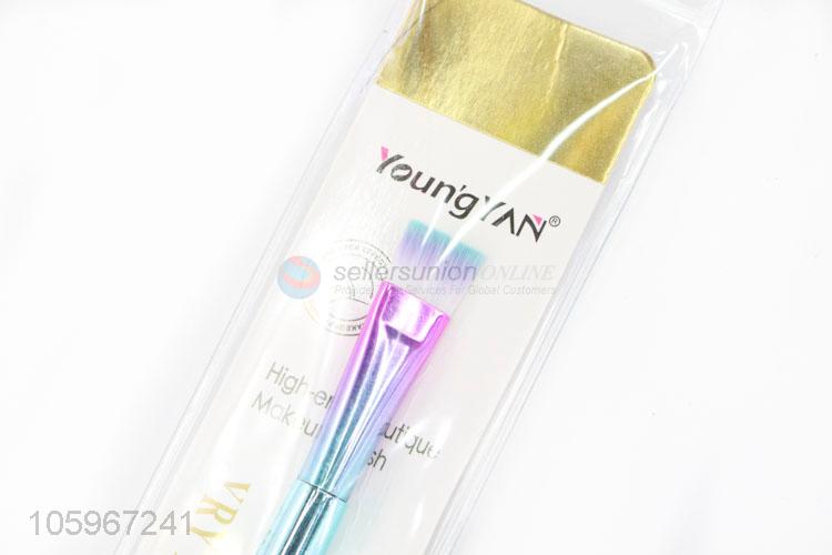 Custom cheap colorful plastic handle eyeliner brush