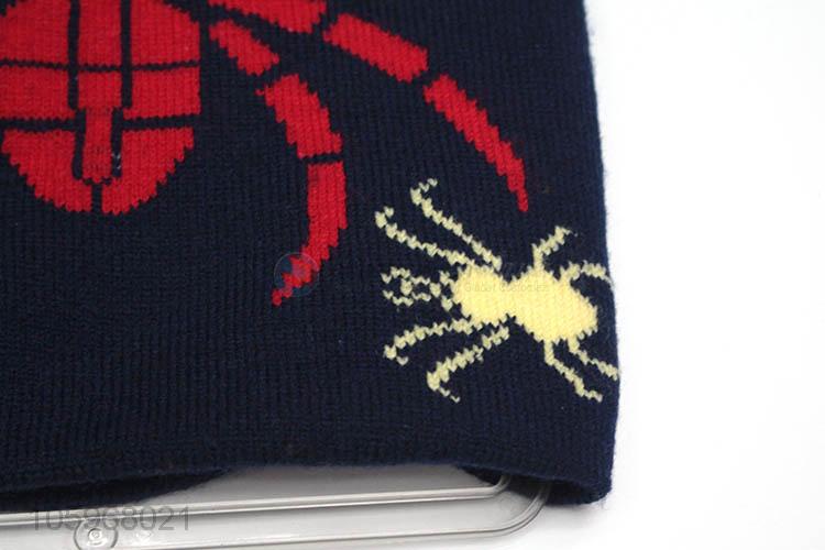 New arrival spider pattern winter knit warm hat