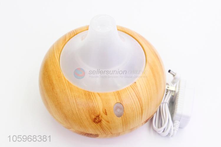 Promotional cheap wood grain essential oil diffuser usb air humidifier