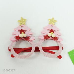 Promotional nonwovens party glasses christmas patch