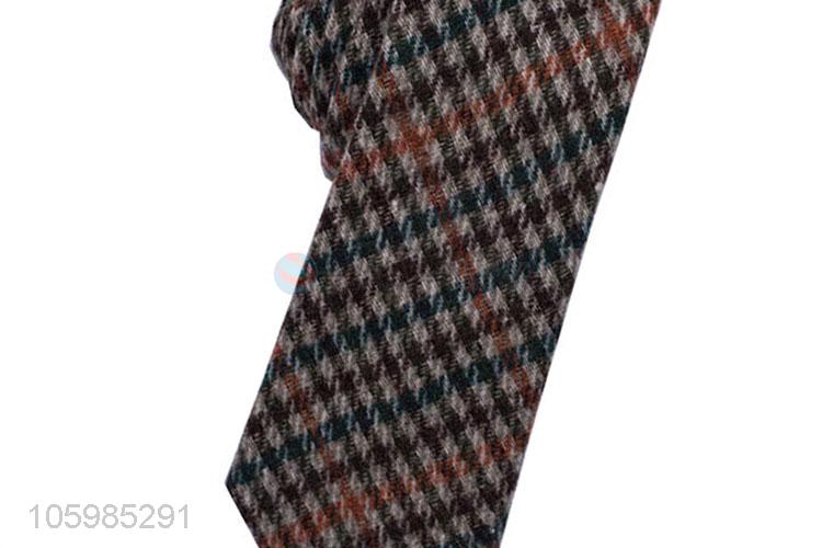 Cheap new custom logo 100% wool men's neckties