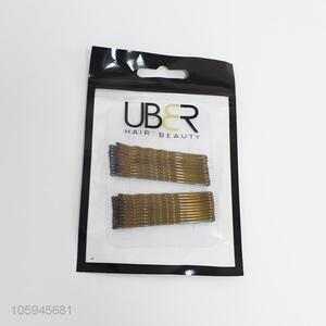 Customized women golden 20pcs iron bobby pins