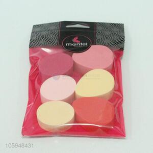 Promotional 6pcs sponge powder puff makeup tools