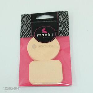 Promotional 2pcs cosmetic makeup sponge powder puff