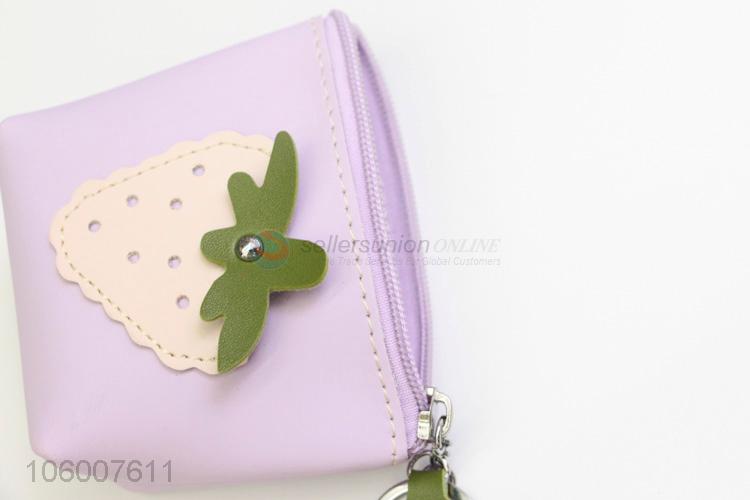 China suppliers strawberry coin wallet coin bag money bag