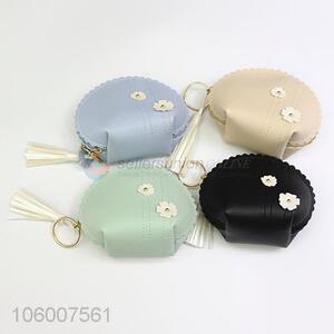 China maker flower change purse coin case mini pouch