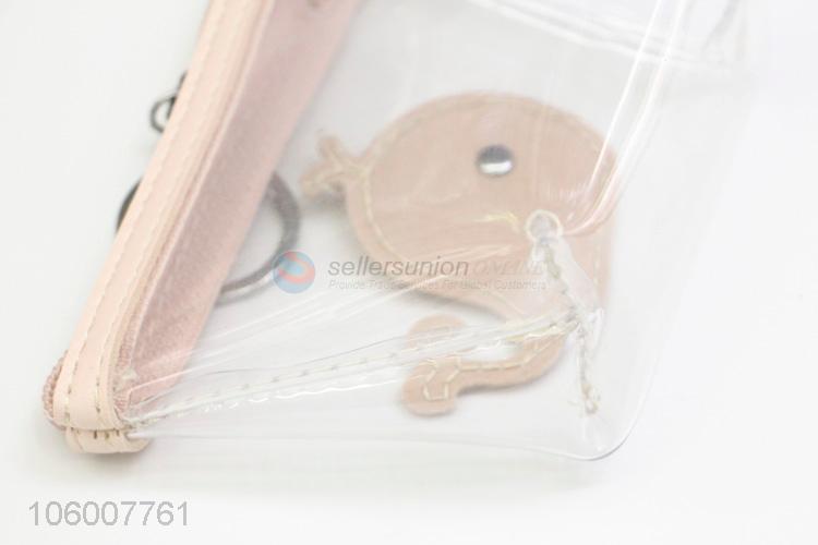 Professional supply whale pvc change purse coin case mini pouch