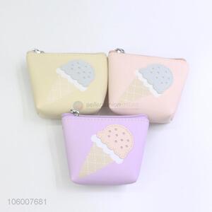 Good sale ice cream change purse coin case mini pouch