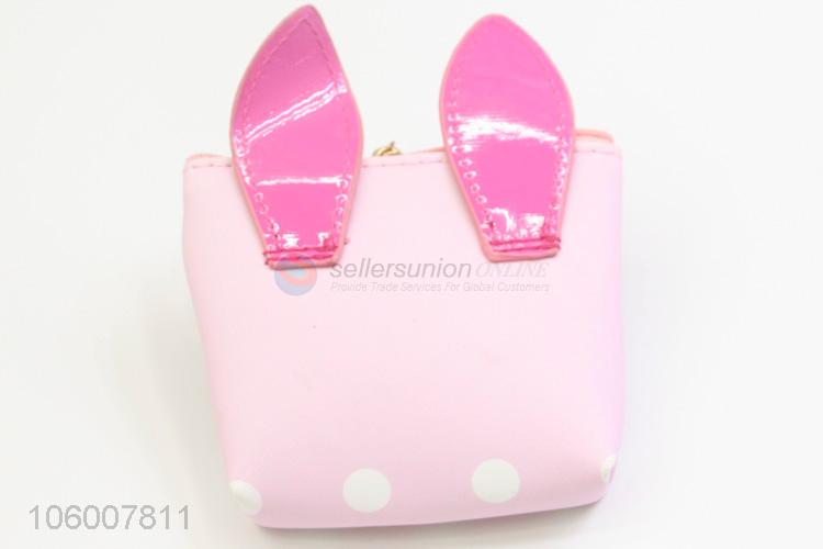 Customized cheap bowknot coin wallet coin bag money bag