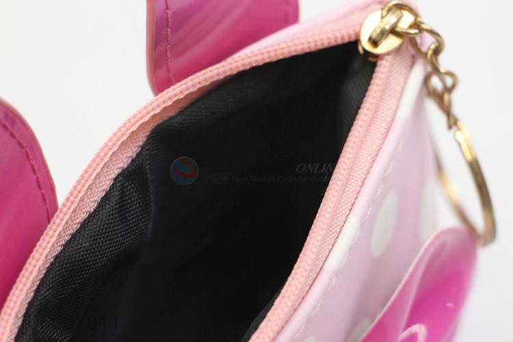 Customized cheap bowknot coin wallet coin bag money bag