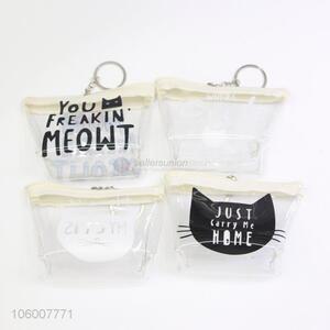 High sales cat pvc coin wallet coin bag money bag