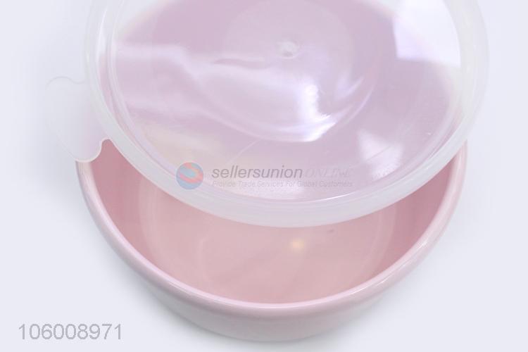 High sales 5pcs/set round melamine bowl with lid