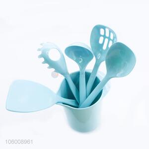 Professional supply sky blue melamine cooking set 6 pieces