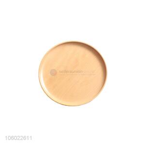 Best Quality Round Beech Plate Fashion Wooden Plate