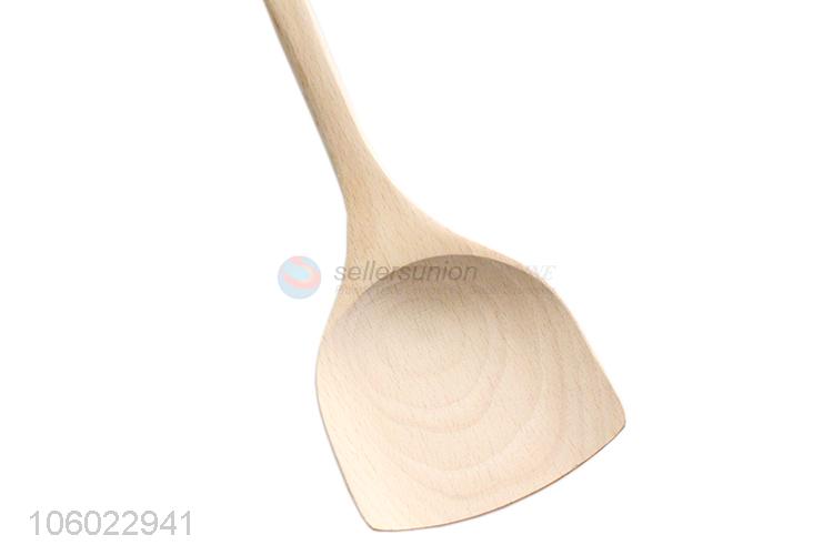 Newest Wooden Pancake Turner Non-Toxic Cooking Shovel