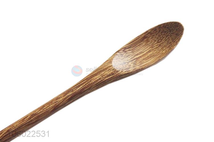 New Design Wooden Long Handle Coffee Spoon