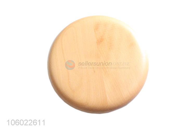 Best Quality Round Beech Plate Fashion Wooden Plate