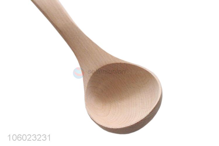 Hot Selling Wooden Soup Ladle Non-Toxic Soup Spoon