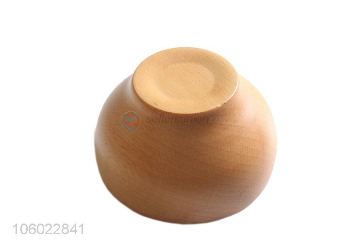 Delicate Design Wooden Bowl Fashion Meal Bowl