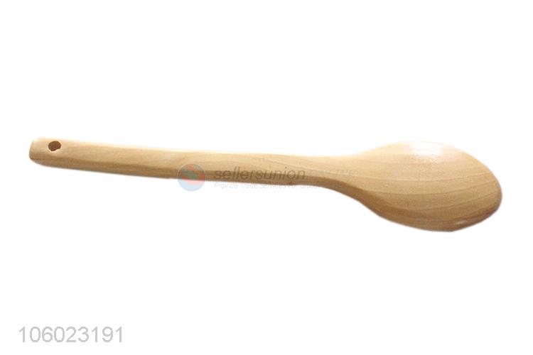 Professional Manufacture Wooden Fish Tail Spoon Dinner Spoon