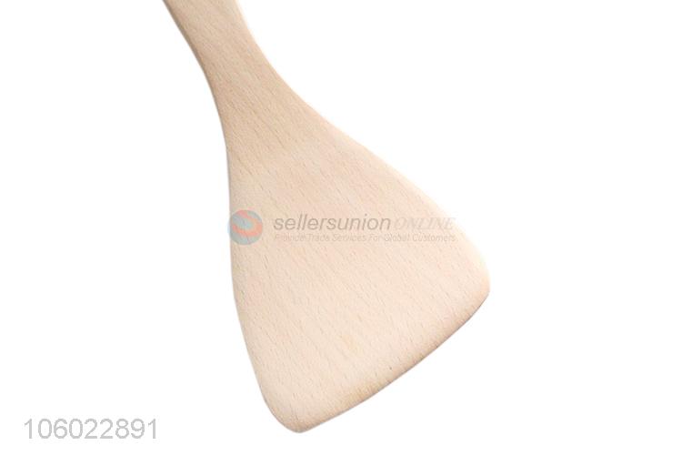 Popular Wooden Oblique Spatula Kitchen Cooking Shovel