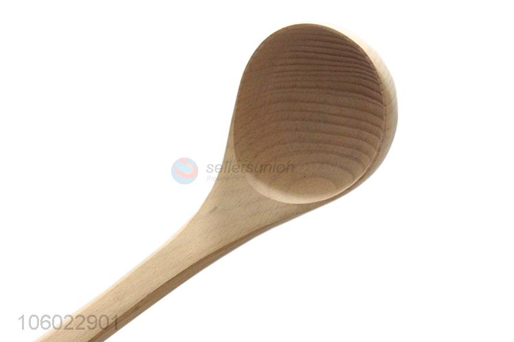 Unique Design Non-Toxic Wooden Oil Spoon With Hook