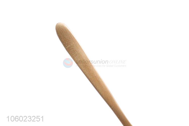 Unique Design Wooden Spoon Long Handle Dinner Spoon