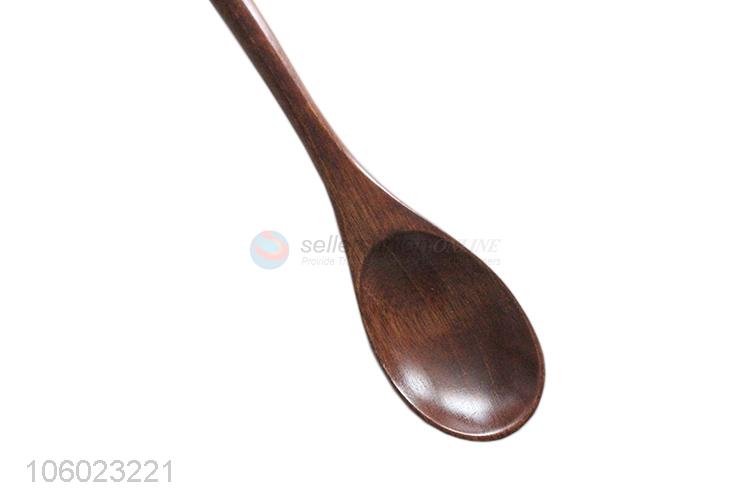 New Design Long Handle Wooden Spoon Dinner Spoon