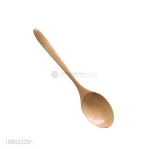 Unique Design Wooden Spoon Long Handle Dinner Spoon