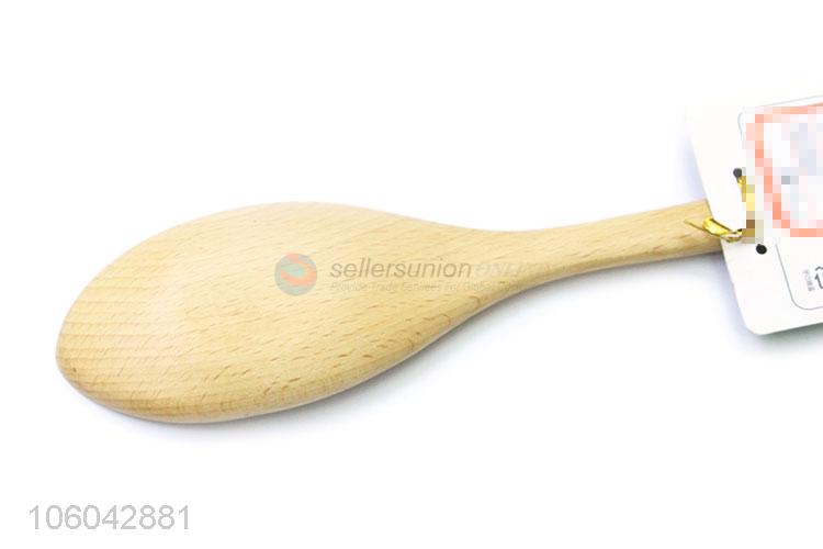 Factory price bulk wooden rice serving spoon meal spoon