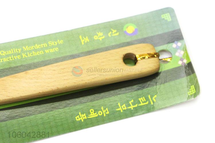 Factory price bulk wooden rice serving spoon meal spoon