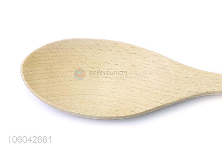 Factory price bulk wooden rice serving spoon meal spoon