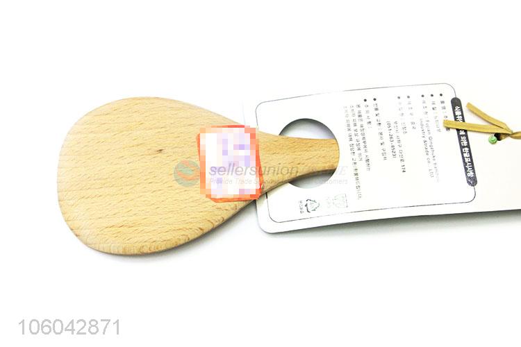 Hot sale household healthy cooking tool wooden meal spoon