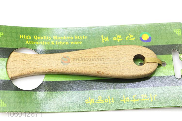 Hot sale household healthy cooking tool wooden meal spoon