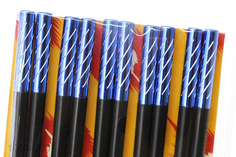 China maker personalized custom cheap  reusable alloy chopsticks