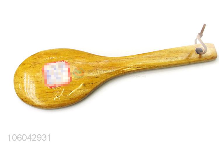 Best selling household healthy kitchen tool wooden meal spoon