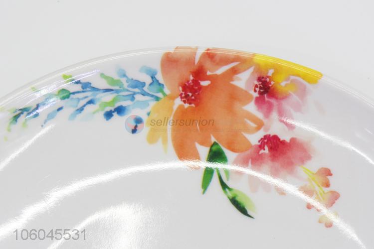 Wholesale beautiful generous melamine dinnerware plate