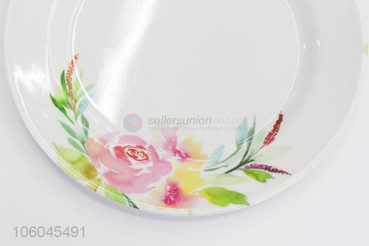 Wholesale beauty melamine plate dish for restaurant