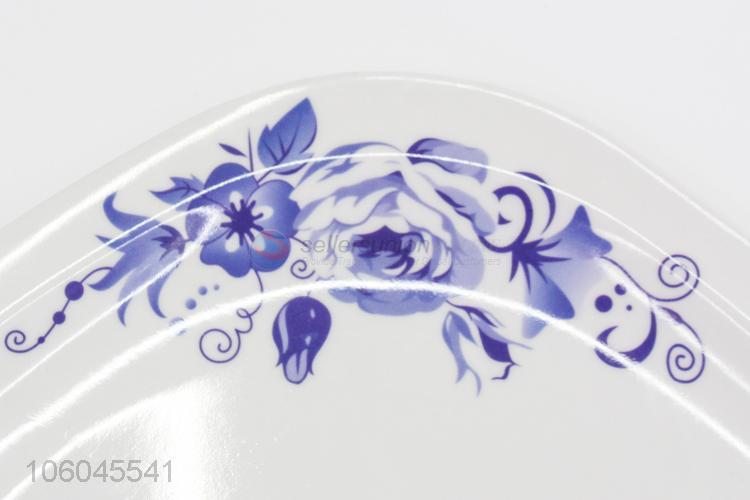 High-grade melamine dinnerware plate for wholesale